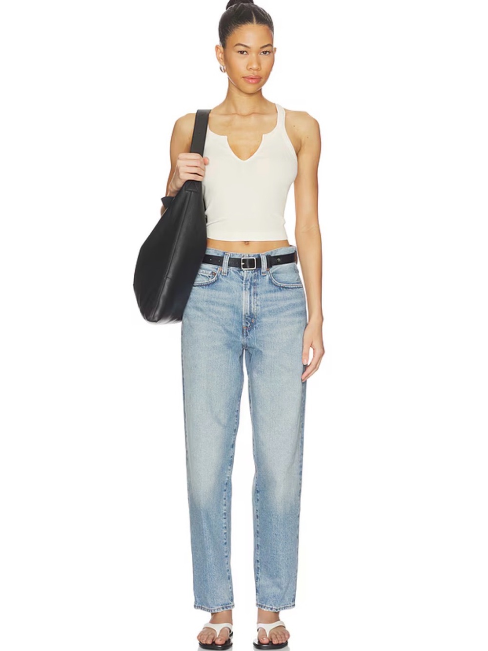 AGOLDE Women’s 80's Jean in Orbita Slim Straight Jeans in Light Blue Size 29